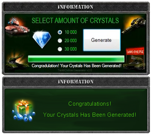 Tanki Online Crystal Hack